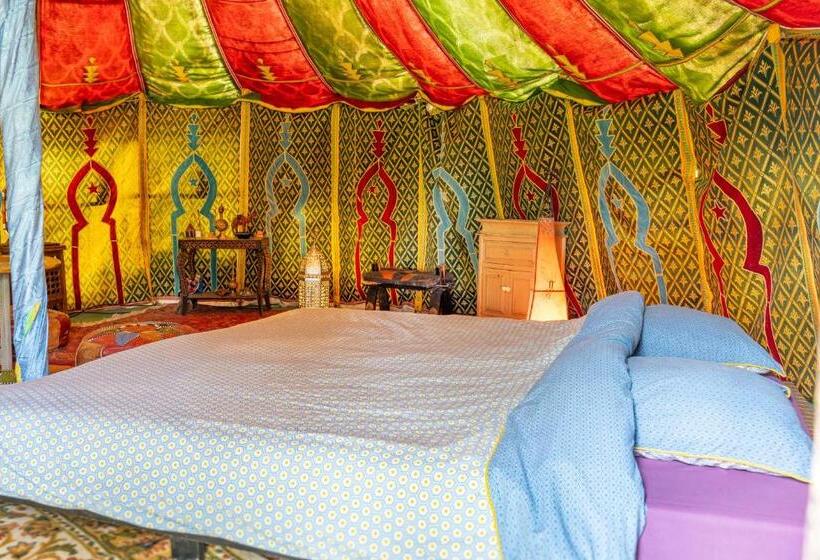 家庭房带园景, Au Bonheur Nomade