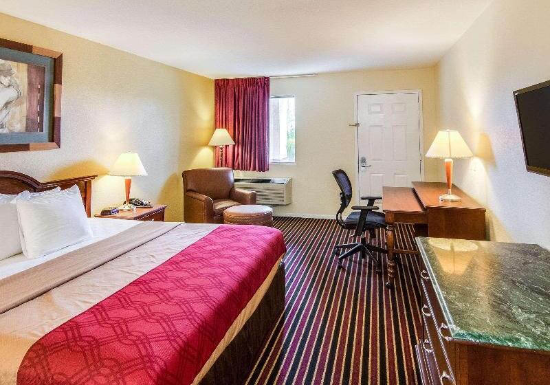 اتاق استاندارد با تخت بزرگ, Rodeway Inn & Suites Hwy 290 Nw