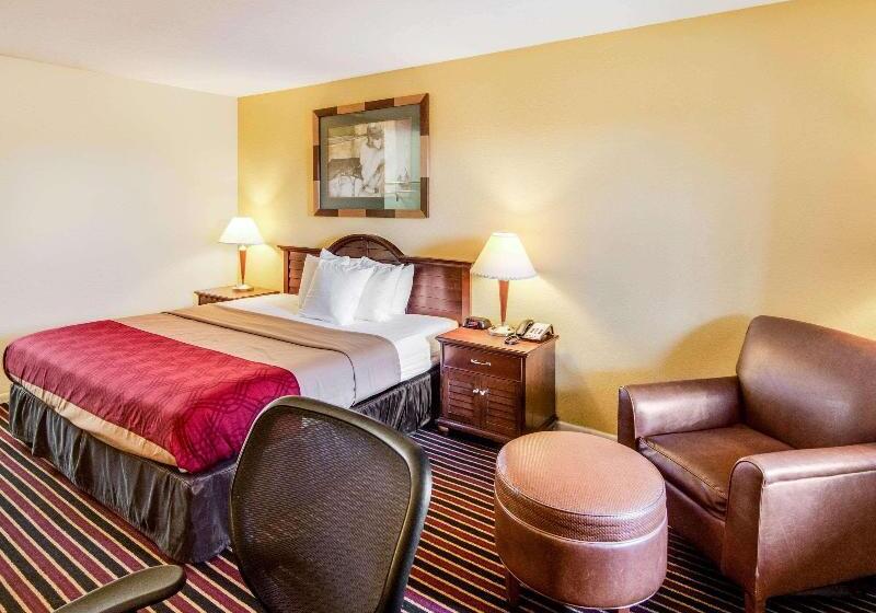 اتاق استاندارد با تخت بزرگ, Rodeway Inn & Suites Hwy 290 Nw