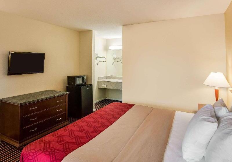 اتاق استاندارد با تخت بزرگ, Rodeway Inn & Suites Hwy 290 Nw