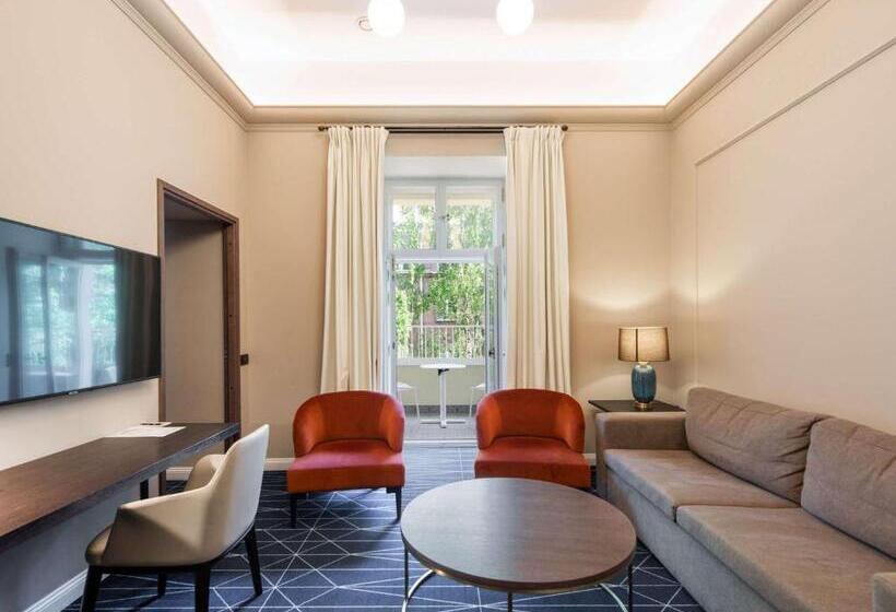 Superior suite with balcony, Movenpick Hotel Tallinn