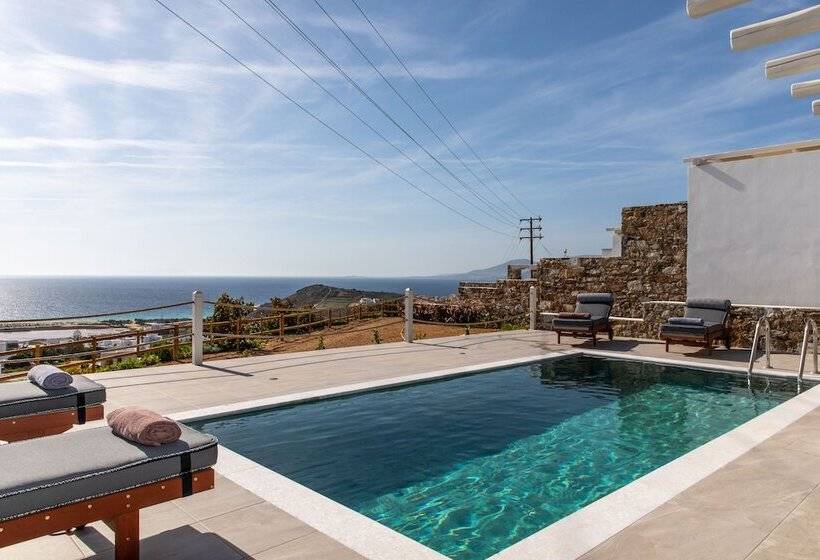 オーシャンビュー２ベッドルームヴィラ, Mythology Naxos Villas & Suites