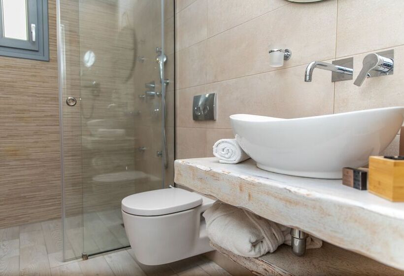Люкс Вид на Море с Гидромассажем, Mythology Naxos Villas & Suites