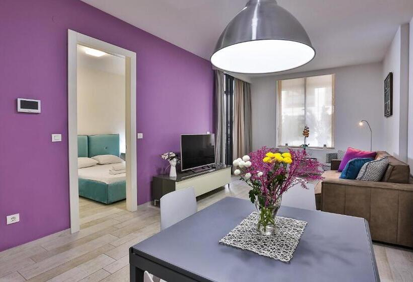 آپارتمان 1 خوابه با چشمانداز دریا, Royal Gardens Paradise