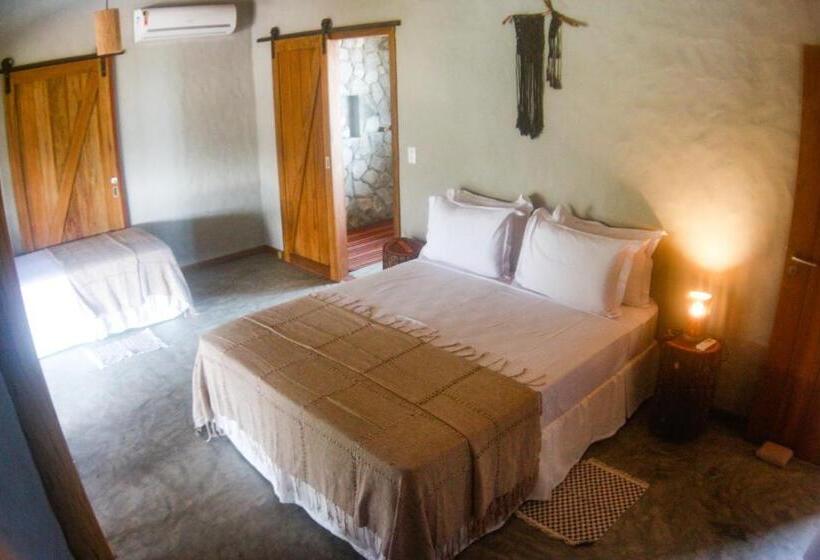 סוויטה נוף לבריכה, Pousada Jardim Do Vento