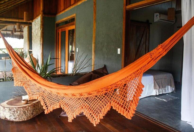 סוויטה נוף לבריכה, Pousada Jardim Do Vento