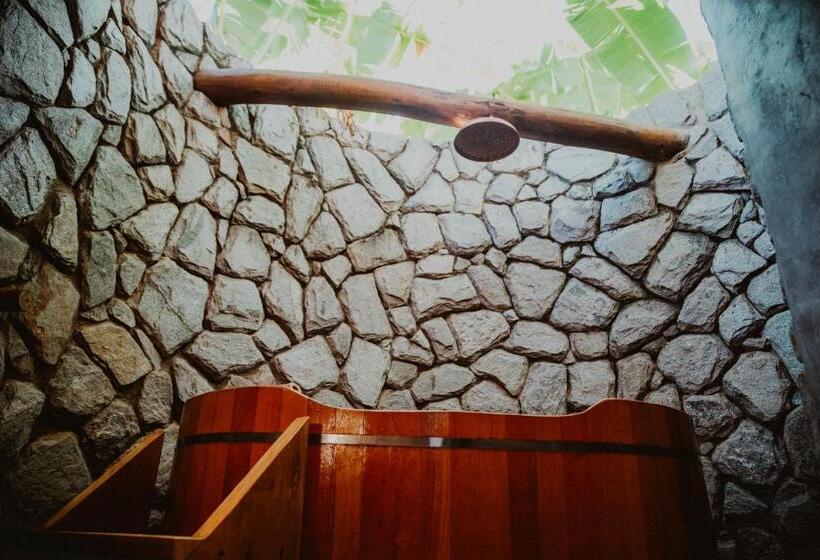 בקתה סטנדרטית, Pousada Jardim Do Vento