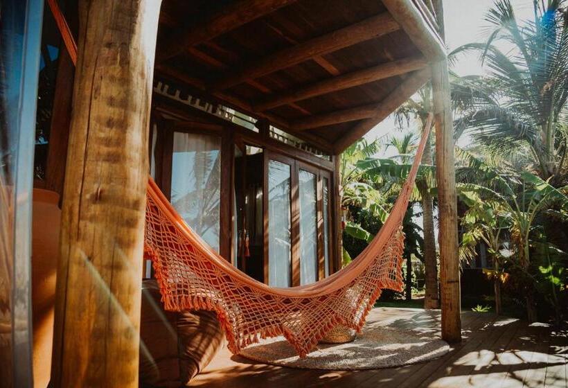 בקתה סטנדרטית, Pousada Jardim Do Vento