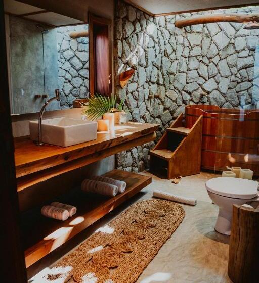 בקתה סטנדרטית, Pousada Jardim Do Vento