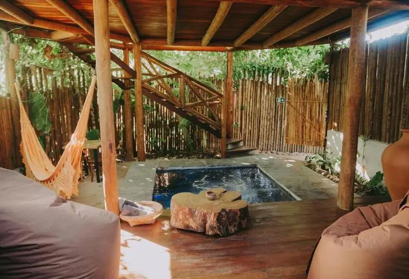 キングサイズベッドのスタンダードルーム, Pousada Jardim Do Vento