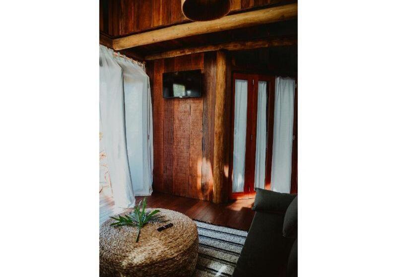 בונגלו סטנדרט עם נוף לגינה, Pousada Jardim Do Vento