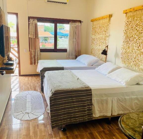 חדר דלוקס צדדי נוף לים, Pousada Casa Do Pescador