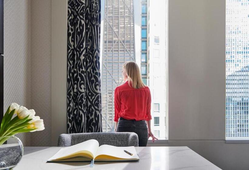 חדר דחוקס עם מיטת קינג, Sofitel Chicago Magnificent Mile