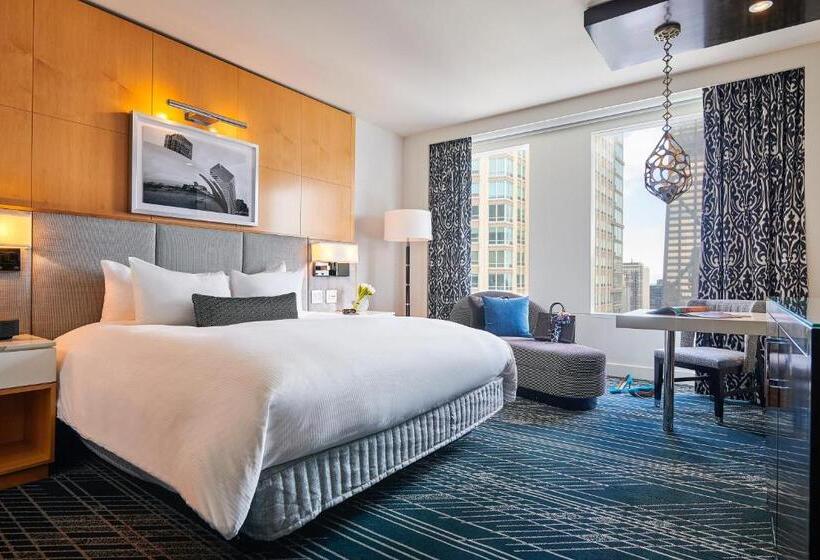 اتاق لوکس با تخت بزرگ, Sofitel Chicago Magnificent Mile