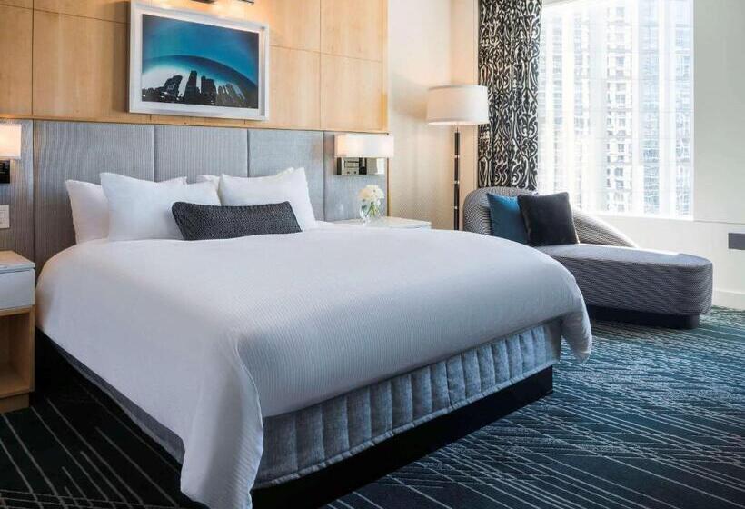 اتاق لوکس با تخت بزرگ, Sofitel Chicago Magnificent Mile