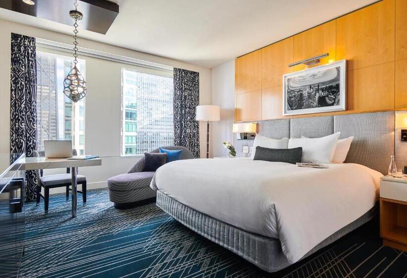 اتاق استاندارد با تخت بزرگ, Sofitel Chicago Magnificent Mile