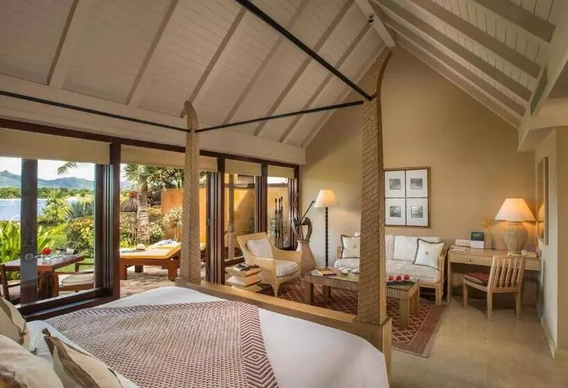 デラックスビラの１ベッドルーム, The Oberoi Beach Resort, Mauritius