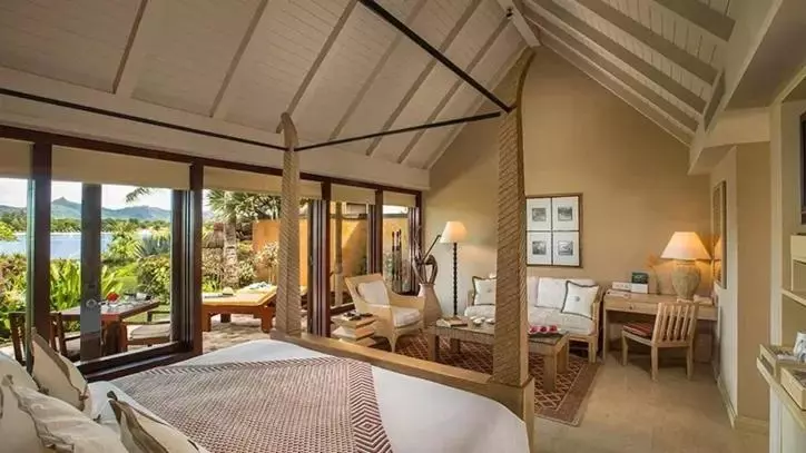 オーシャンビューデラックスルーム, The Oberoi Beach Resort, Mauritius