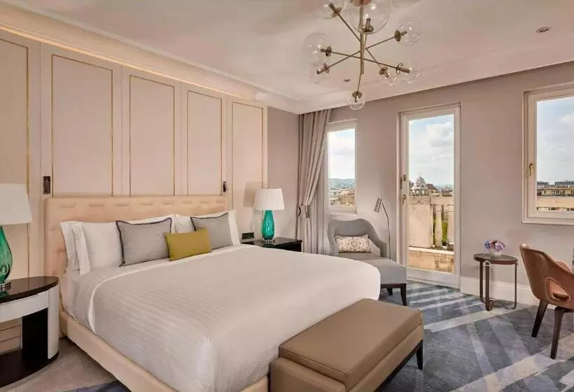 キングサイズベッドのクラブルーム, The Ritzcarlton, Budapest