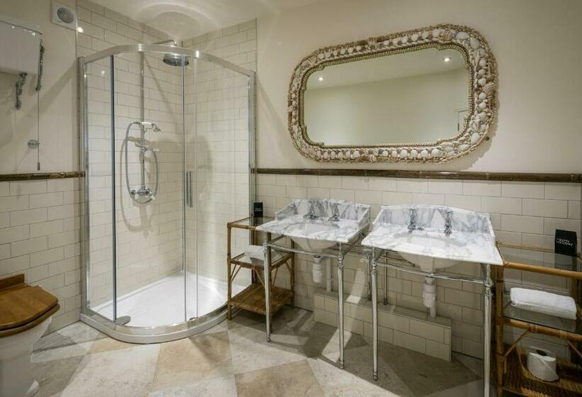 キングサイズベッドのスーペリアルーム, Tolcarne Beach Colonial Restaurant And Rooms