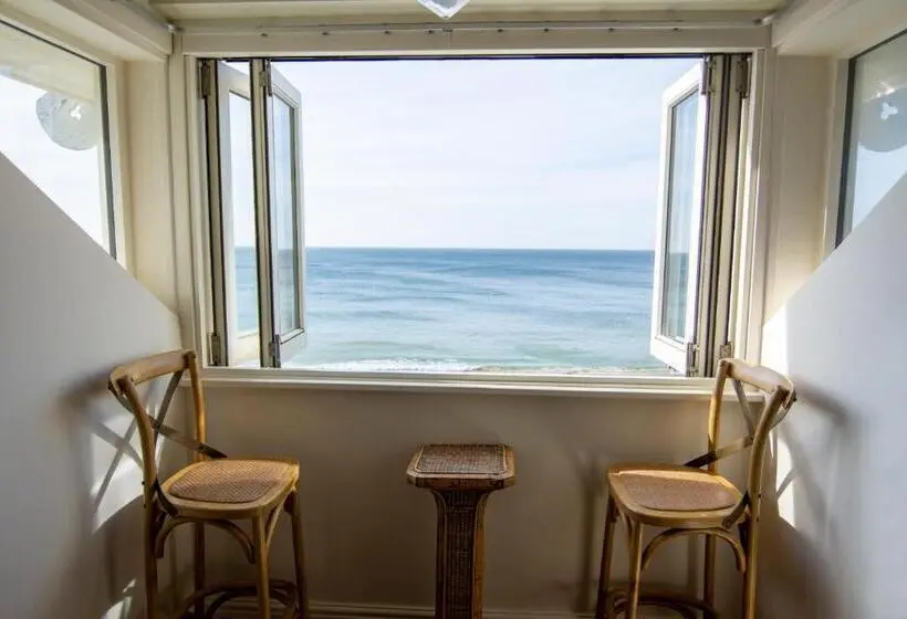 キングサイズベッドのスタンダードルーム, Tolcarne Beach Colonial Restaurant And Rooms
