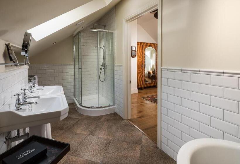 キングサイズベッドのスタンダードルーム, Tolcarne Beach Colonial Restaurant And Rooms