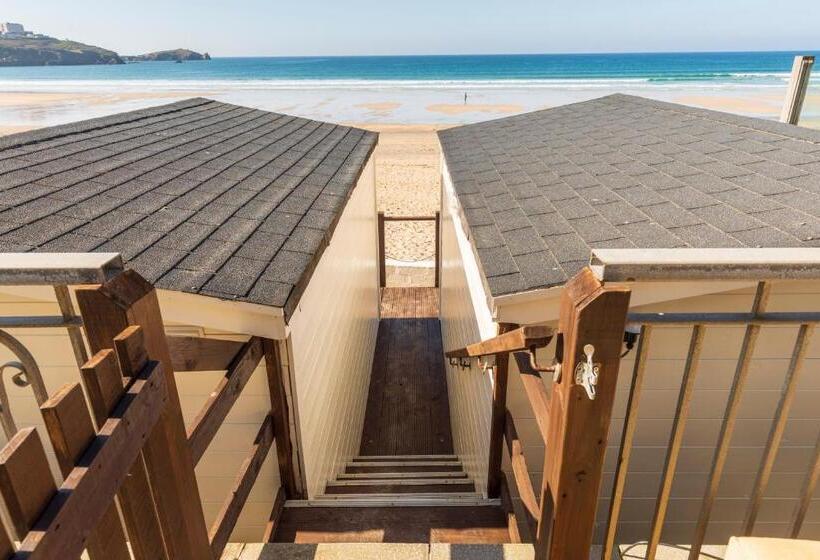 اتاق استاندارد با چشم‌انداز دریا, Tolcarne Beach Colonial Restaurant And Rooms