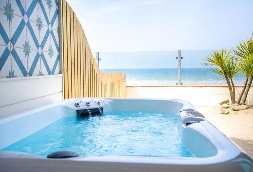 ハイドロマッサージバス付きスイート, Tolcarne Beach Colonial Restaurant And Rooms