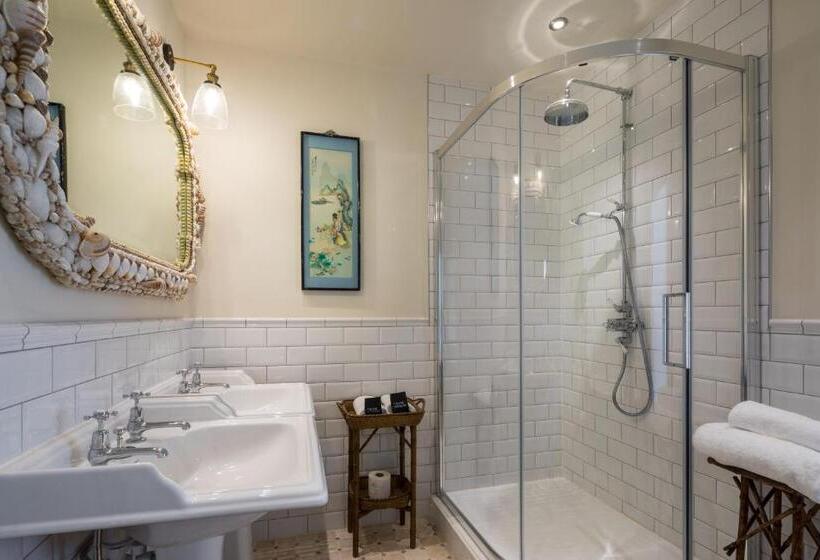 キングサイズベッドのスタンダードルーム, Tolcarne Beach Colonial Restaurant And Rooms