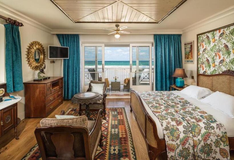 キングサイズベッドのスタンダードルーム, Tolcarne Beach Colonial Restaurant And Rooms