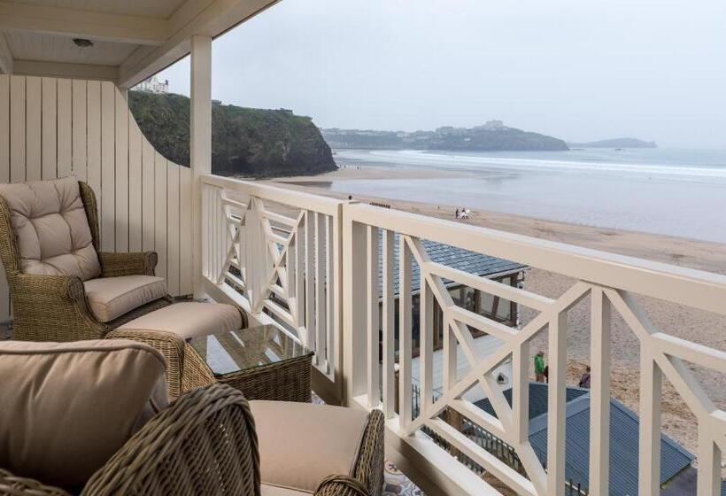 キングサイズベッドのスタンダードルーム, Tolcarne Beach Colonial Restaurant And Rooms