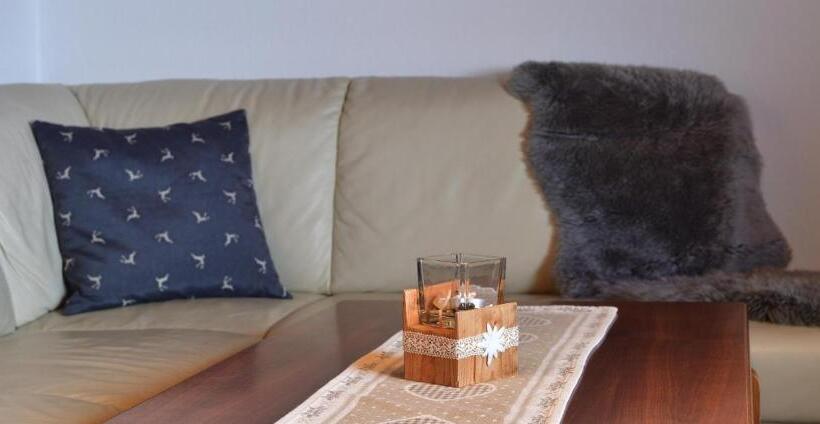 带1个卧室的带阳台的公寓, Panoramablick Ferienwohnungen