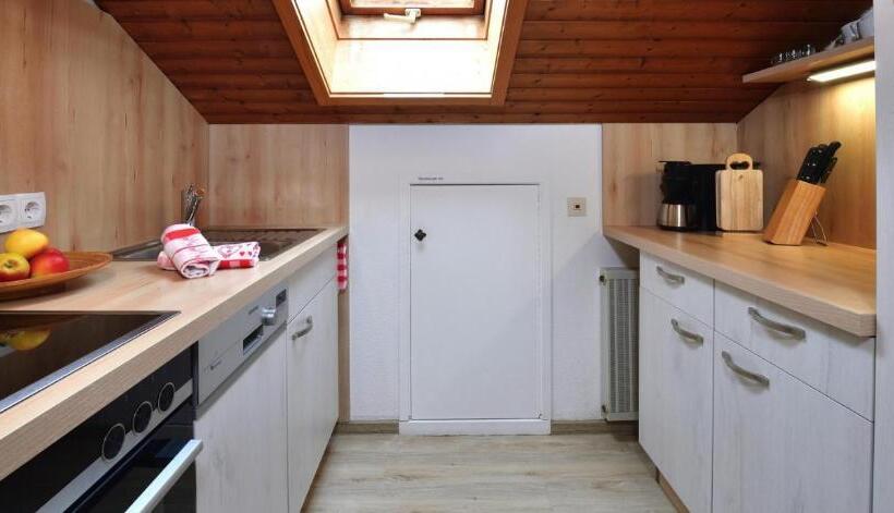 带1个卧室带观景的公寓, Panoramablick Ferienwohnungen