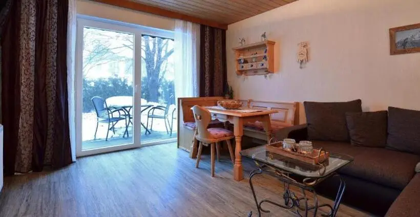 テラス付き1ベッドルームアパートメント, Panoramablick Ferienwohnungen