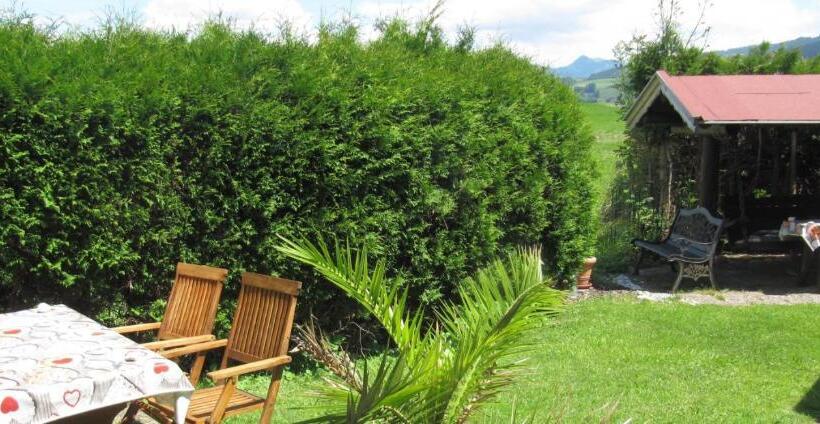 低层单卧公寓, Panoramablick Ferienwohnungen