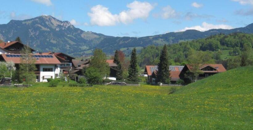 Апартаменты 1 Спальня Нижний Этаж, Panoramablick Ferienwohnungen