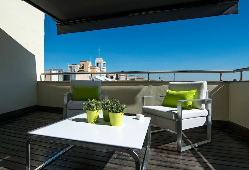 اتاق استاندارد با تراس, Vincci Centrum