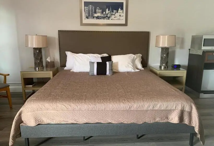 キングサイズベッドのスタンダードルーム, Vinehurst Inn & Suites