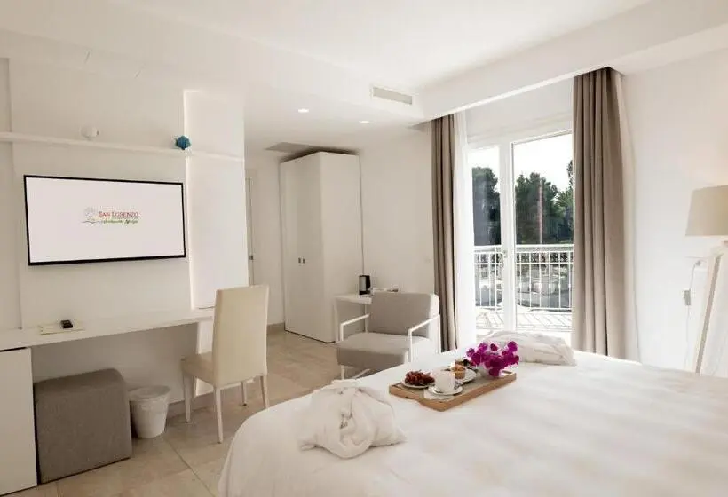 キングサイズベッドのデラックスルーム, San Lorenzo Boutique Hotel & Spa