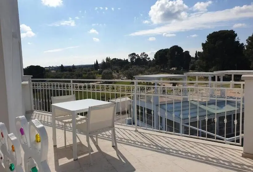キングサイズベッドのデラックスルーム, San Lorenzo Boutique Hotel & Spa