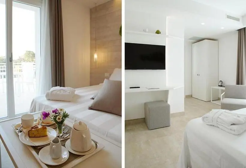 キングサイズベッドのデラックスルーム, San Lorenzo Boutique Hotel & Spa