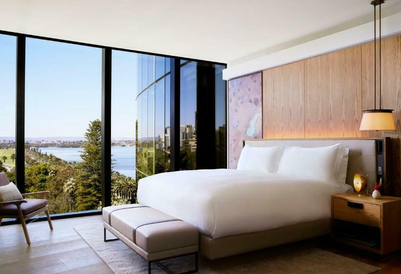 キングサイズベッドのスイートルーム, The Ritzcarlton, Perth