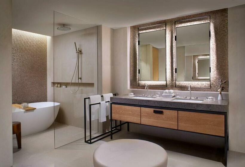 キングサイズベッドのデラックスルーム, The Ritzcarlton, Perth