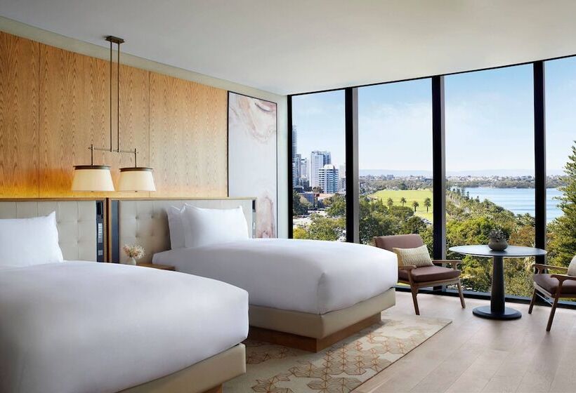 2ダブルベッドのスタンダードルーム, The Ritzcarlton, Perth