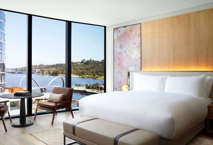 ダブルベッドスタンダードルーム, The Ritzcarlton, Perth