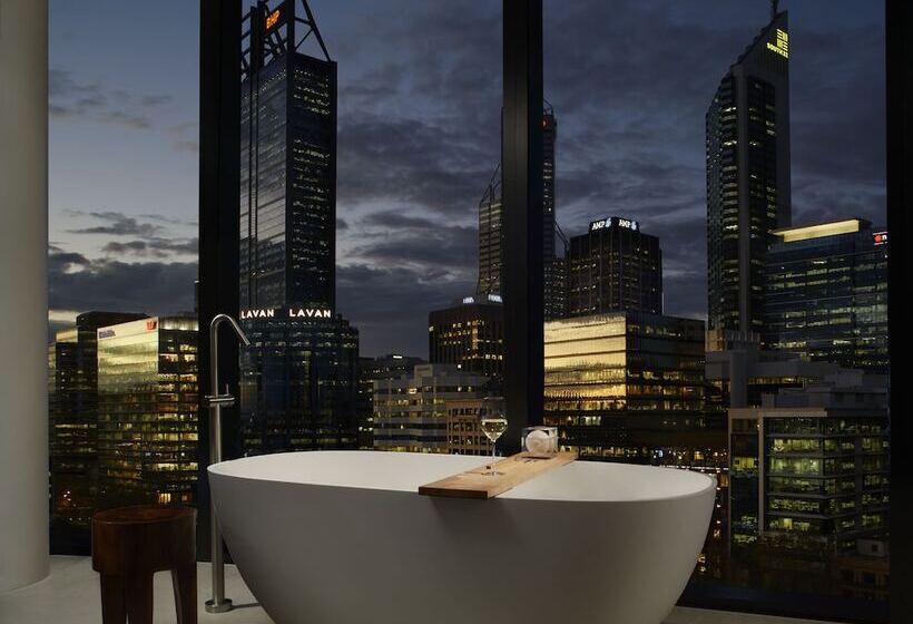 ダブルベッドのスタンダードスタジオ, The Ritzcarlton, Perth