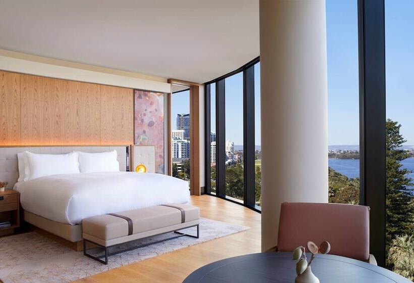 ダブルベッドのスタンダードスタジオ, The Ritzcarlton, Perth