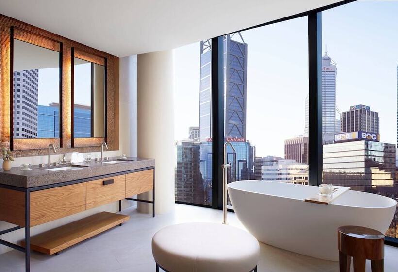 ダブルベッドのスタンダードスタジオ, The Ritzcarlton, Perth