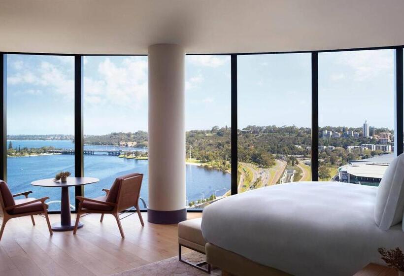 キングサイドベッドのスタンダードワンルーム, The Ritzcarlton, Perth