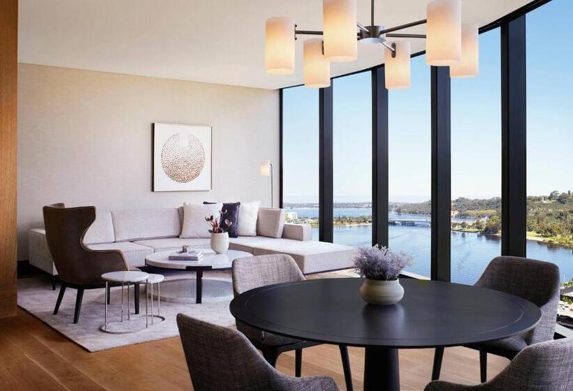 キングサイズベッドのスイートルーム, The Ritzcarlton, Perth